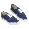 chaussures en toile (bleue)